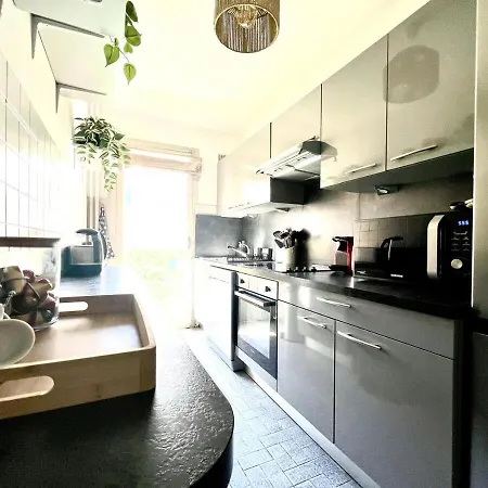 Apartment T2 Le Sunscene-parking-clim-terrasses-centre- Capitalchic Services Cannes