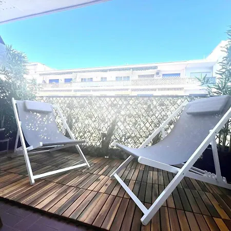 T2 Le Sunscene-parking-clim-terrasses-centre- Capitalchic Services Lägenhet Cannes